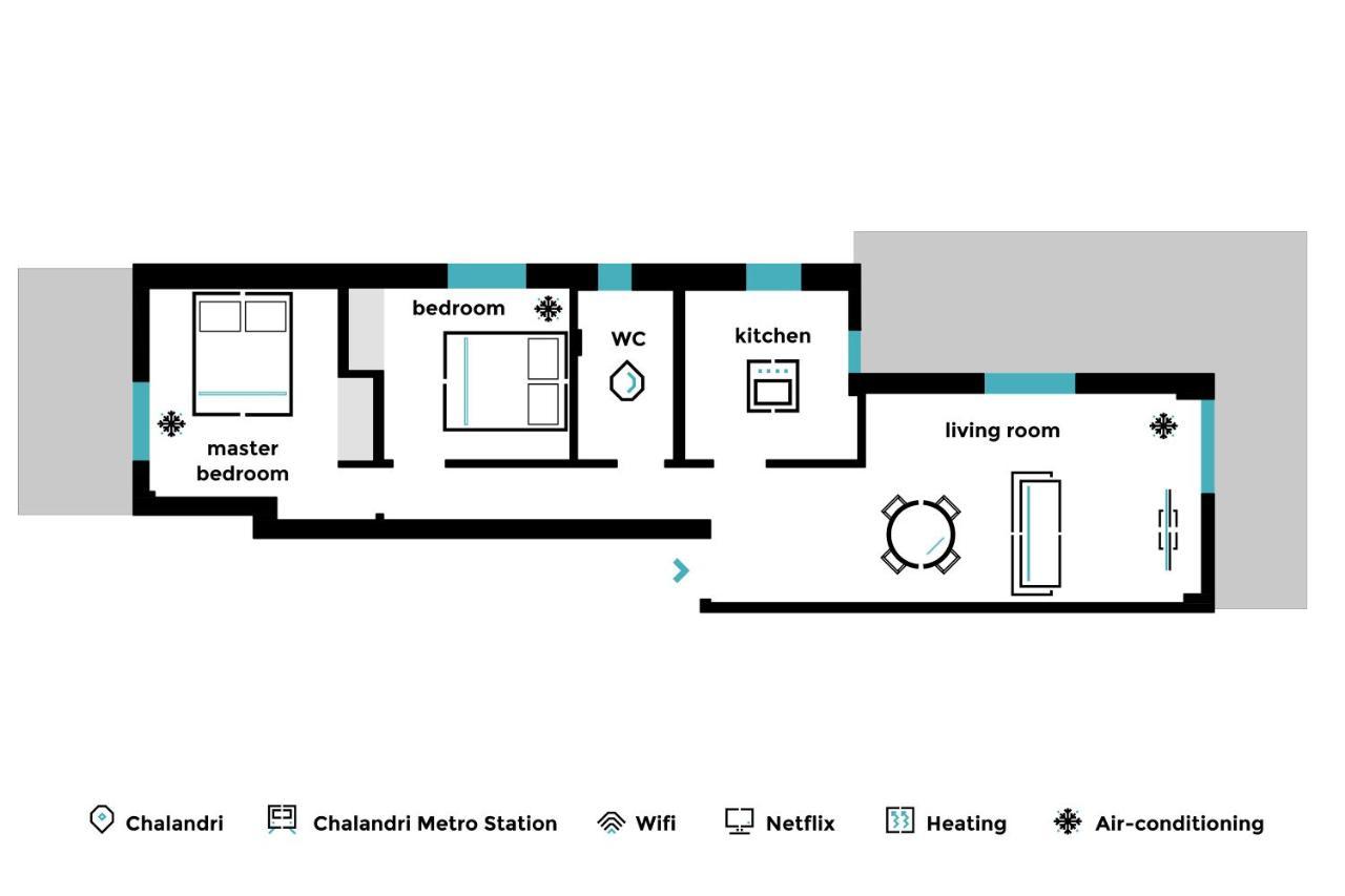 Pleasant 2Br Apartment Near Helexpo By Upstreet Athen Exterior foto